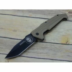 Couteau Tactical Tac-Force Midnight Ops A/O Lame 3Cr13 Manche Tan G-10 Linerlock TF1009TN