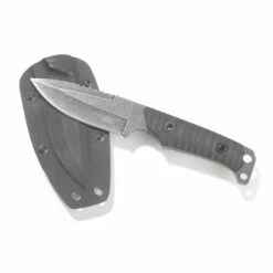 Couteau Tactical UZI Shomer Lame Acier Inox Manche G10 Etui Kydex UZKFXB009