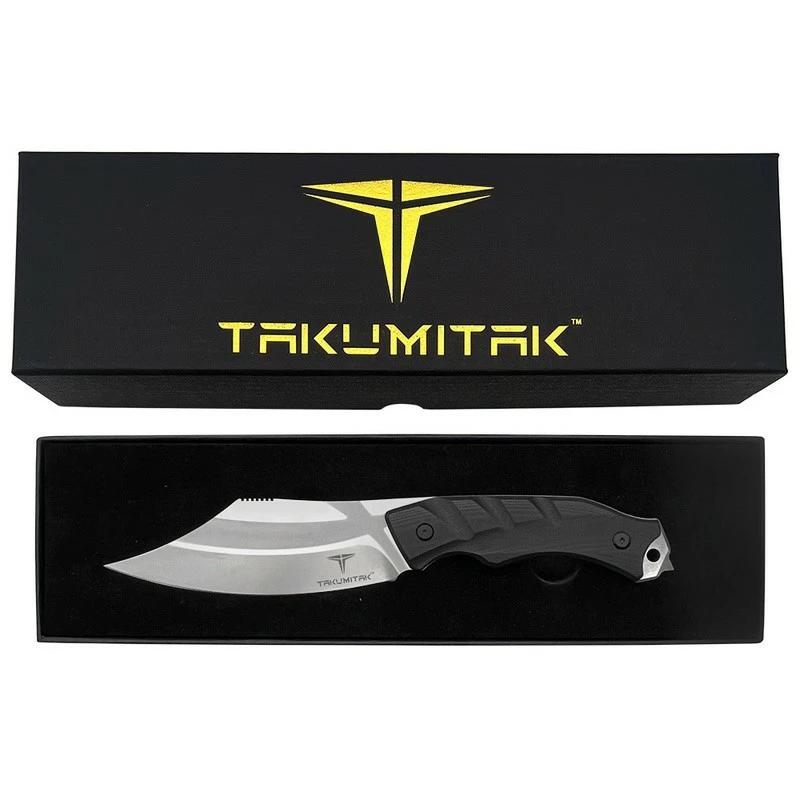 Couteau Takumitak Alert Lame Acier D2 Satin Manche G10 Etui Kydex TKF210SL 8 Couteau Takumitak Alert Lame Acier D2 Satin Manche G10 Etui Kydex TKF210SL – Image 8