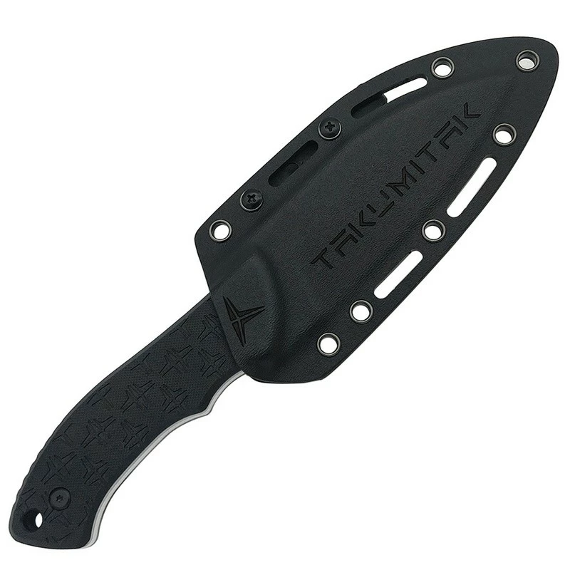 Couteau Takumitak DAY 500 Neckmuk Satin Lame Acier D2 Manche G10 Etui Kydex TKF206SL 5 Couteau Takumitak DAY 500 Neckmuk Satin Lame Acier D2 Manche G10 Etui Kydex TKF206SL – Image 5