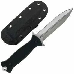 Couteau Takumitak HAVOC Dagger Satin Military Lame Acier D2 Manche G10 Etui Kydex TKF202SL