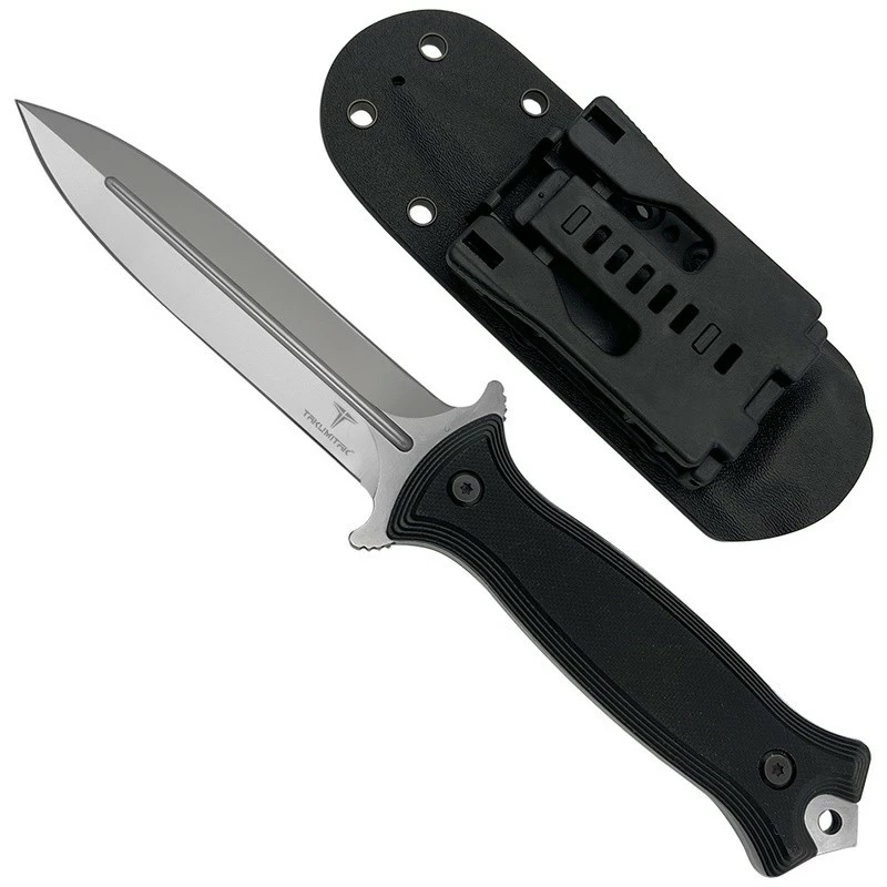 Couteau Takumitak HAVOC Dagger Satin Military Lame Acier D2 Manche G10 Etui Kydex TKF202SL 7 Couteau Takumitak HAVOC Dagger Satin Military Lame Acier D2 Manche G10 Etui Kydex TKF202SL – Image 7
