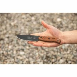 Couteau TOPS Baja 4.5 Reserve Edition Acier Carbone 1095 Manche Micarta Etui Cuir Made USA TPBAJA45R -France Des Couteaux Soldes 2024 couteau tops baja 45 reserve edition acier carbone 1095 manche micarta etui cuir made usa tpbaja45r livraison gratuite 8