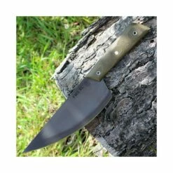 Couteau TOPS Frog Market Special XL Lame Acier Carbone 1095 Manche Micarta Etui Kydex Made USA TPFMSXL