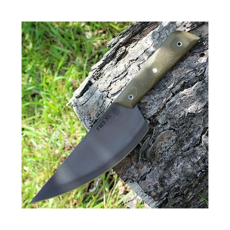 Couteau TOPS Frog Market Special XL Lame Acier Carbone 1095 Manche Micarta Etui Kydex Made USA TPFMSXL 1 Couteau TOPS Frog Market Special XL Lame Acier Carbone 1095 Manche Micarta Etui Kydex Made USA TPFMSXL