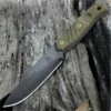 Couteau Tops Knives Baja 4.5 Acier Carbone 1095 Etui Cuir + Sifflet + Fire Start Made In USA TPBAJA45