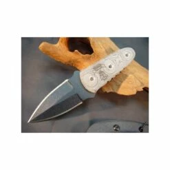 Couteau TOPS Knives Ranger Short-Stop Tactical Acier Carbone 1095 Manche Micarta Made In USA TPRSS01