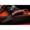 Couteau Tops Poker Kiridashi Karambit Acier Carbone 1095 Manche Micarta Etui Kydex USA TPKR01