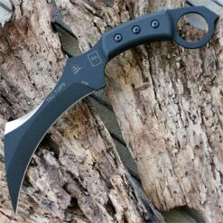 Couteau TOPS Tactical Karambit Lame Acier Carbone 1095 Manche Micarta Etui Kydex Made In USA TPTAC01