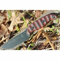 Couteau Tops Viper Scout Lame Acier Carbone 1095 Manche G-10 Etui Cuir Made In USA TPVPSR2