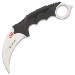 Couteau United Cutlery Honshu Karambit Lame Acier D2 Manche TPU Etui Nylon UC2977D2