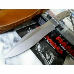Couteau United Cutlery Rambo Last Blood Bowie Lame Acier 7Cr17 Manche Micarta Etui Cuir UC3461 -France Des Couteaux Soldes 2024 couteau united cutlery rambo last blood bowie lame acier 7cr17 manche micarta etui cuir uc3461 livraison gratuite 10
