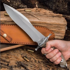 Couteau United Cutlery Rambo Last Blood Bowie Lame Acier 7Cr17 Manche Micarta Etui Cuir UC3461 -France Des Couteaux Soldes 2024 couteau united cutlery rambo last blood bowie lame acier 7cr17 manche micarta etui cuir uc3461 livraison gratuite 3