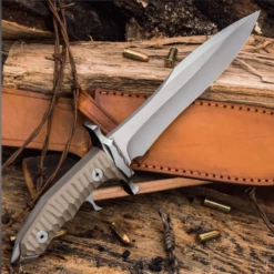 Couteau United Cutlery Rambo Last Blood Bowie Lame Acier 7Cr17 Manche Micarta Etui Cuir UC3461 -France Des Couteaux Soldes 2024 couteau united cutlery rambo last blood bowie lame acier 7cr17 manche micarta etui cuir uc3461 livraison gratuite 5