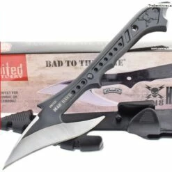 Couteau United M48 Hawk Harpoon Harpon Acier AUS-6 UC2971