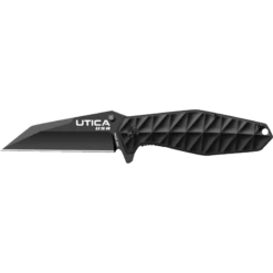 Couteau Utica React Lame Acier 8Cr13MoV Manche Aluminium Clip UTK911217CP