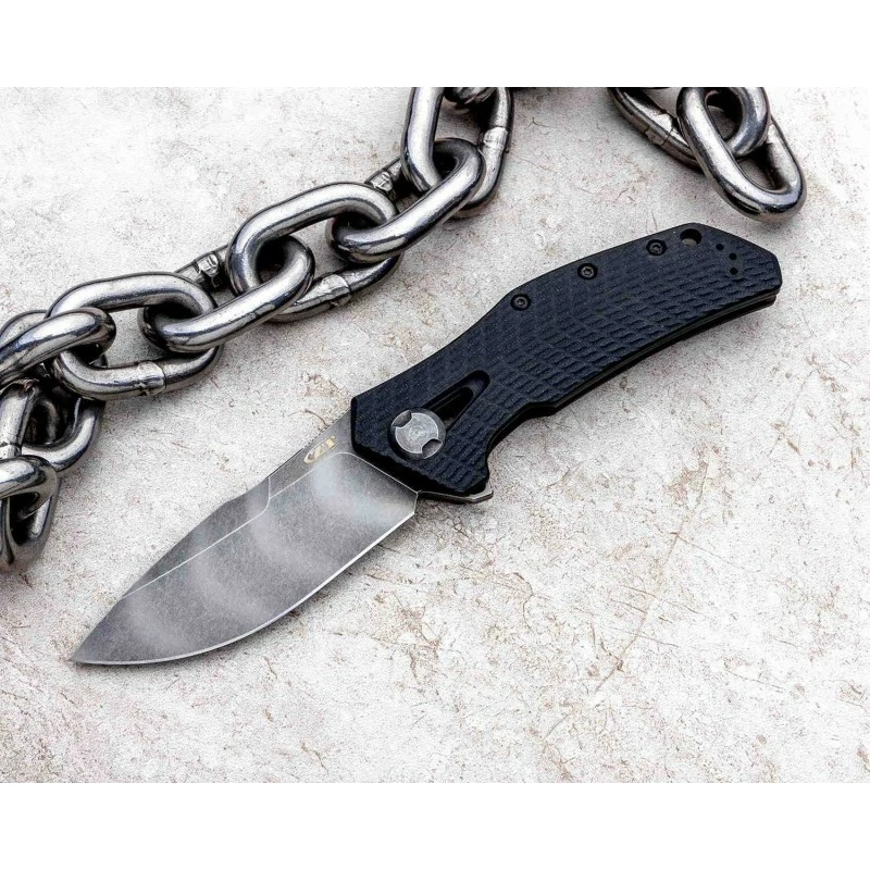 Couteau Zero Tolerance 0308BLKTS Lame Acier CPM-20CV Tigerstripe Manche G10/Titane IKBS USA ZT0308BLKTS 1 Couteau Zero Tolerance 0308BLKTS Lame Acier CPM-20CV Tigerstripe Manche G10/Titane IKBS USA ZT0308BLKTS