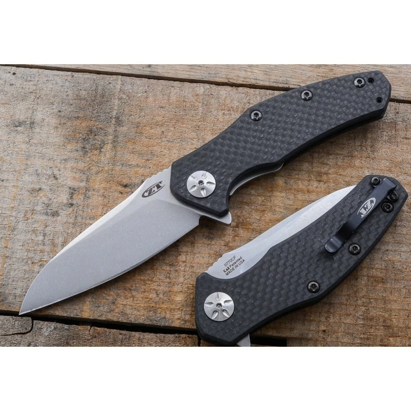 Couteau Zero Tolerance 0770 A/O Carbone Fiber Acier CPM-S35VN Manche Fibre De Carbone USA ZT0770CF 3 Couteau Zero Tolerance 0770 A/O Carbone Fiber Acier CPM-S35VN Manche Fibre De Carbone USA ZT0770CF – Image 3