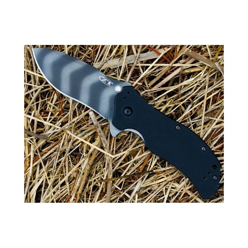 Couteau ZERO TOLERANCE Tiger Ouverture Assistée Acier S30V Manche G-10 ZT Made In USA ZT0350TS 1 Couteau ZERO TOLERANCE Tiger Ouverture Assistée Acier S30V Manche G-10 ZT Made In USA ZT0350TS