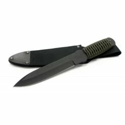 CS80TFTC Couteau Cold Steel True Flight Thrower Acier Carbone 1055 Manche Paracorde Etui Cor-Ex CS80TFTCZ - LIVRAISON GRATUITE