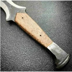 Dague Fabrication Artisanale Forgée Dans Un Clou De Rail Acier Carbone Etui Cuir PA7900 -France Des Couteaux Soldes 2024 dague fabrication artisanale forgee dans un clou de rail acier carbone etui cuir pa7900 livraison gratuite 3