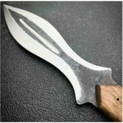 Dague Fabrication Artisanale Forgée Dans Un Clou De Rail Acier Carbone Etui Cuir PA7900 -France Des Couteaux Soldes 2024 dague fabrication artisanale forgee dans un clou de rail acier carbone etui cuir pa7900 livraison gratuite 4