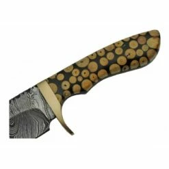 DM1210 Couteau Damas Knotted Wood Damas 256 Couches Manche Bois Etui Cuir -France Des Couteaux Soldes 2024 dm1210 couteau damas knotted wood damas 256 couches manche bois etui cuir livraison gratuite 3