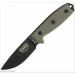 ES3MILPB ESEE Carbone 1095 Made In USA - Couteau De Combat & Survie ESEE Model 3MIL