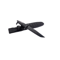 EX0485BLK Extrema Ratio AMF Fixed Blade Black N690 Blade Forprene Handle Cordura Sheath Italy