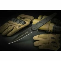 EX0497BLK Extrema Ratio BF4 Lucky Linerlock Black N690Co Blade Aluminium Handle Italy