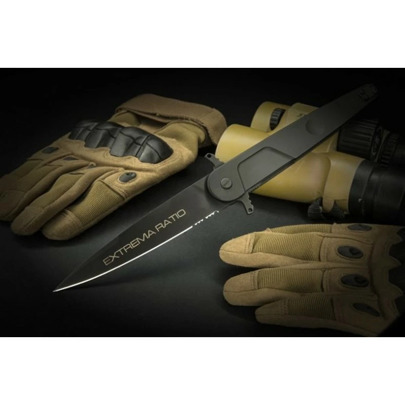EX0497BLK Extrema Ratio BF4 Lucky Linerlock Black N690Co Blade Aluminium Handle Italy 1 EX0497BLK Extrema Ratio BF4 Lucky Linerlock Black N690Co Blade Aluminium Handle Italy