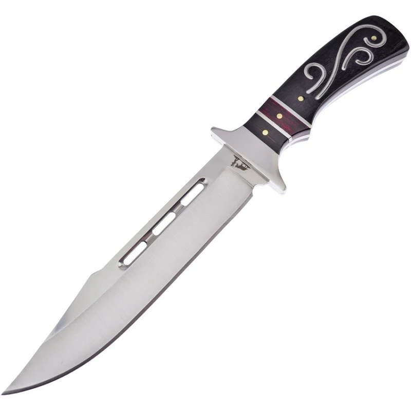 FBKH211 Couteau Frost Cutlery Black Hills Lame Acier Inox Manche Bois Etui Nylon 1 FBKH211 Couteau Frost Cutlery Black Hills Lame Acier Inox Manche Bois Etui Nylon