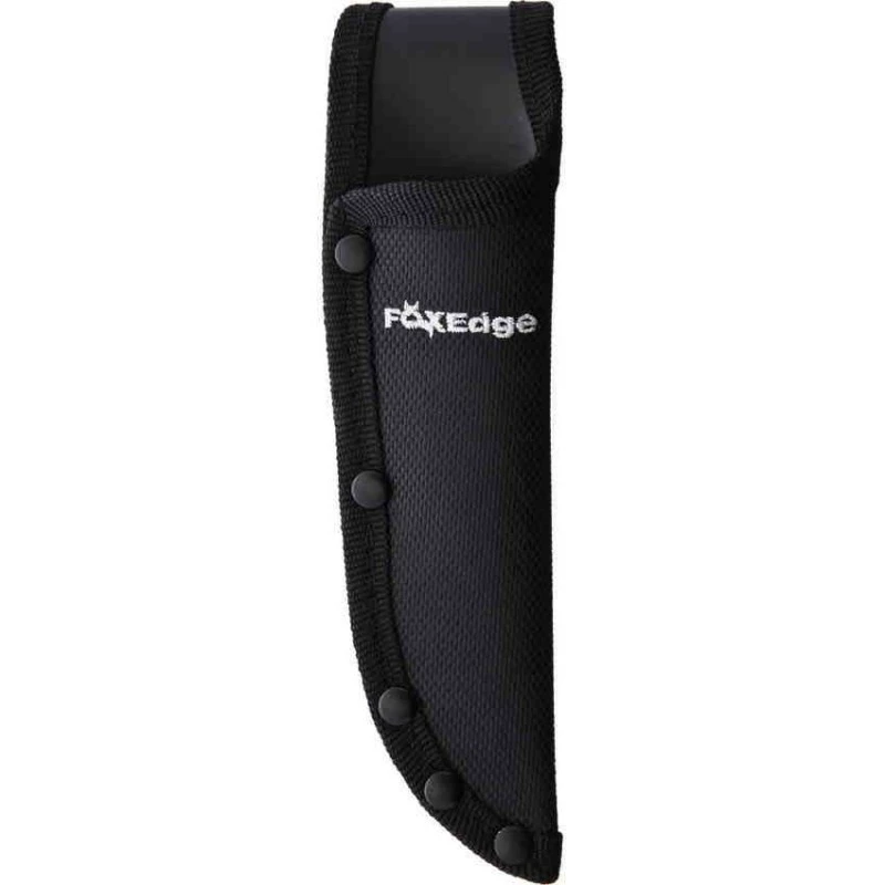 FE007 Fox Edge Fixed Blade Pakkawood Handle Stainless Blade Nylon Sheath 1 FE007 Fox Edge Fixed Blade Pakkawood Handle Stainless Blade Nylon Sheath