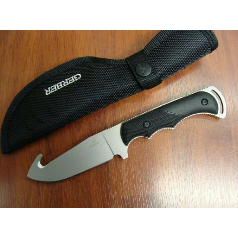 Gerber Freeman Guide Hunting Couteau à Dépecer Gerber Manche ABS Etui Nylon G0589 1 Gerber Freeman Guide Hunting Couteau à Dépecer Gerber Manche ABS Etui Nylon G0589