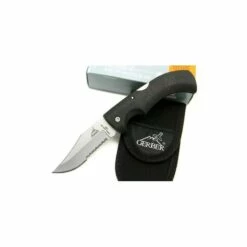 Gerber Gator Clip Point Acier 154CM Serrated Manche Kraton Gerber Gator Made In USA G6079