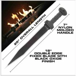 Glaive De Gladiateur Reapr Meridius Sword Lame Acier 420 Manche Nylon Etui Nylon SHF11705 -France Des Couteaux Soldes 2024 glaive de gladiateur reapr meridius sword lame acier 420 manche nylon etui nylon shf11705 livraison gratuite 5