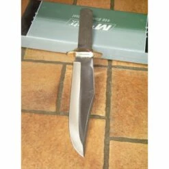 GRANDE LAME DE COUTEAU BOWIE DUNDEE A CUSTOMISER - FIXE - Bl009