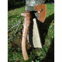 Grosse Hache De Viking Chef Harald Hardrada Lame Acier Carbone 1055 Manche Bois Etui Cuir Marbles MR617 -France Des Couteaux Soldes 2024 grosse hache de viking chef harald hardrada lame acier carbone 1055 manche bois etui cuir marbles mr617 livraison gratuite 2