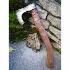 Grosse Hache De Viking Chef Harald Hardrada Lame Acier Carbone 1055 Manche Bois Etui Cuir Marbles MR617 -France Des Couteaux Soldes 2024 grosse hache de viking chef harald hardrada lame acier carbone 1055 manche bois etui cuir marbles mr617 livraison gratuite 6