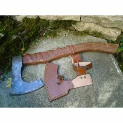 Grosse Hache De Viking Chef Harald Hardrada Lame Acier Carbone 1055 Manche Bois Etui Cuir Marbles MR617 -France Des Couteaux Soldes 2024 grosse hache de viking chef harald hardrada lame acier carbone 1055 manche bois etui cuir marbles mr617 livraison gratuite 9