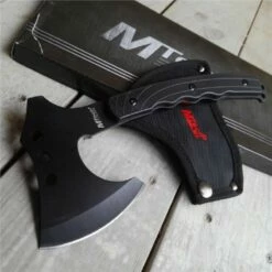 Hache Axe Tomahawk Mtech Lame Acier Inox Manche ABS Etui Nylon MTAXE11B