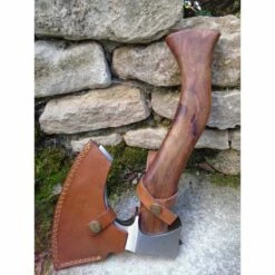 Hache De Viking Lame Acier Carbone 1055 Manche Bois Etui Cuir Marbles MR616 -France Des Couteaux Soldes 2024 hache de viking lame acier carbone 1055 manche bois etui cuir marbles mr616 livraison gratuite 2