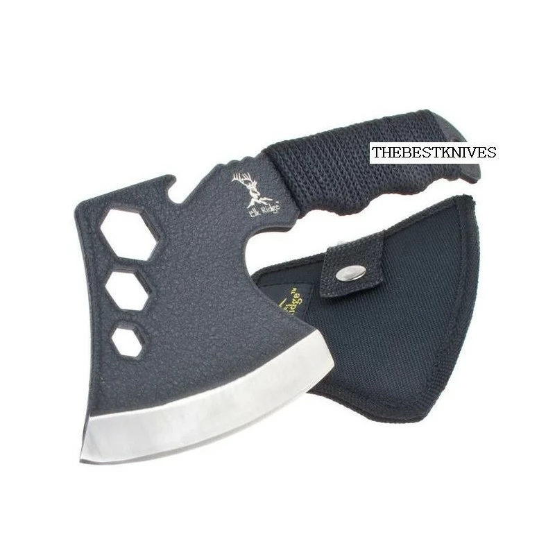 Hache Tactical Axe Tomahawk Combat Extraction Acier 440 Manche Paracorde ER272 1 Hache Tactical Axe Tomahawk Combat Extraction Acier 440 Manche Paracorde ER272
