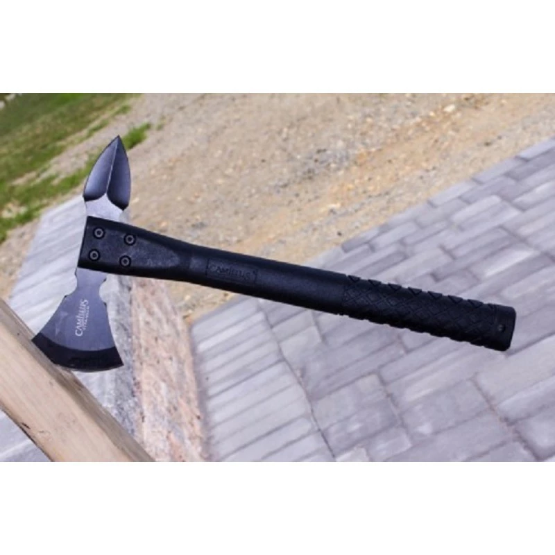 Hache Tomahawk Camillus Ravenous Acier Titane Manche Fibre De Nylon Etui Nylon CM19173 1 Hache Tomahawk Camillus Ravenous Acier Titane Manche Fibre De Nylon Etui Nylon CM19173