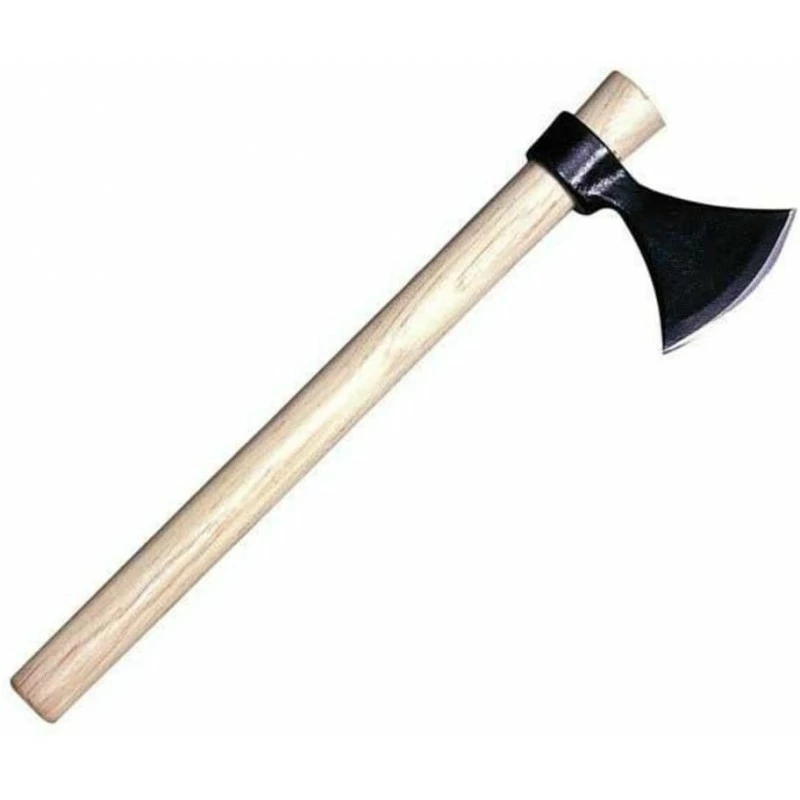 Hache Tomahawk Cold Steel Norse Hawk Drop Forged Lame Acier Carbone 1055 Manche Bois CS90N 2 Hache Tomahawk Cold Steel Norse Hawk Drop Forged Lame Acier Carbone 1055 Manche Bois CS90N – Image 2