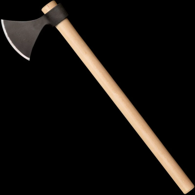 Hache Tomahawk Cold Steel Norse Hawk Drop Forged Lame Acier Carbone 1055 Manche Bois CS90N 4 Hache Tomahawk Cold Steel Norse Hawk Drop Forged Lame Acier Carbone 1055 Manche Bois CS90N – Image 4
