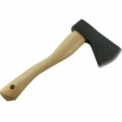 Hachette Marbles Small Axe Lame Acier Carbone 1045 Manche Bois Hickory Made El Salvador MR702
