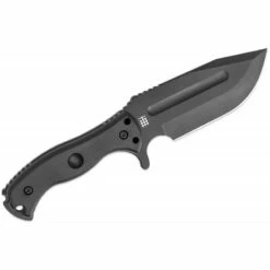 HBBLBK01 Halfbreed Blades Large Bush D2 Black Teflon Blade G10 Handles Molded Kydex Sheath -France Des Couteaux Soldes 2024 hbblbk01 halfbreed blades large bush d2 black teflon blade g10 handles molded kydex sheath livraison gratuite 2