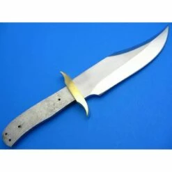 Lame à Customiser Selon Vos Désirs Bowie Skinner Acier Carbone/Inox Garde Laiton BL7716