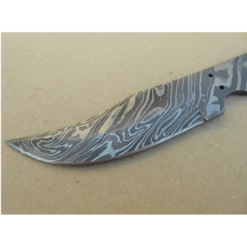 Lame A Customiser Skinner Damas 256 Couches Couteau De Chasse BL123 -France Des Couteaux Soldes 2024 lame a customiser skinner damas 256 couches couteau de chasse bl123 livraison gratuite 2